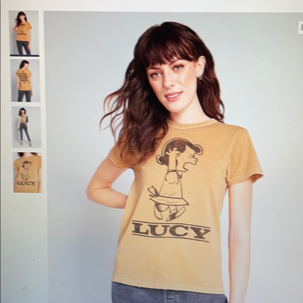 ISO! DO NOT BUY! Modcloth peanuts Lucy t shirt